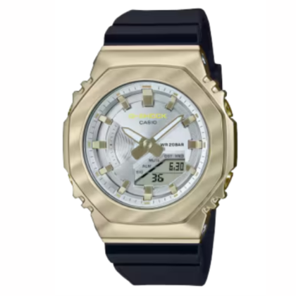 Casio G-Shock GM-S2100BC-1ADR Metal Covered Bell Courbe Series Women Sport Watch
